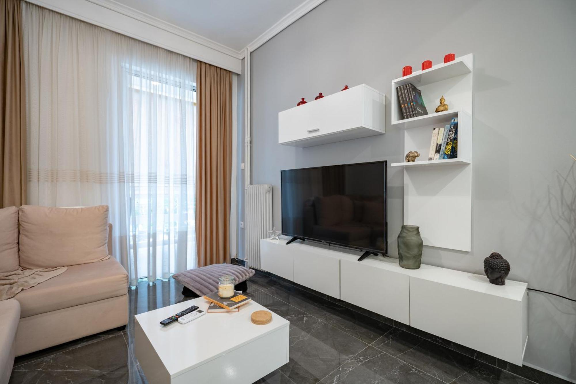 אתונה Neo Irakleio Train St. 1 Bedrm 4 Pers. Apartment מראה חיצוני תמונה