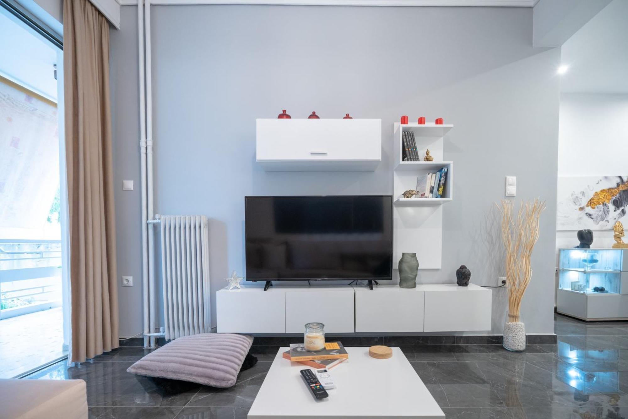 אתונה Neo Irakleio Train St. 1 Bedrm 4 Pers. Apartment מראה חיצוני תמונה