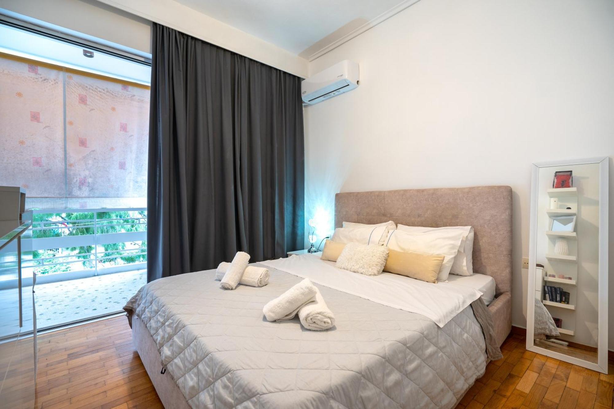 אתונה Neo Irakleio Train St. 1 Bedrm 4 Pers. Apartment מראה חיצוני תמונה