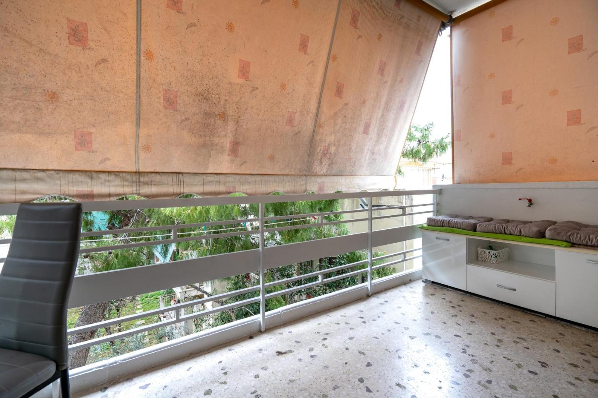 אתונה Neo Irakleio Train St. 1 Bedrm 4 Pers. Apartment מראה חיצוני תמונה